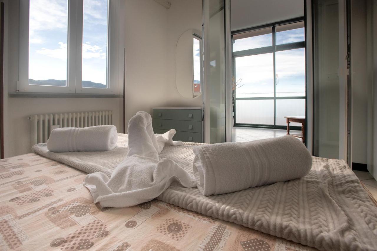 162 - La Veranda Sull'Acqua, Fronte E Vista Mare Riva Trigoso, Posto Auto Privato Sestri Levante Exterior foto